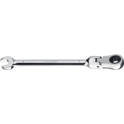 Комбинированный гаечный ключ трещоточный шарнирный 8 мм, ЗУБР / 27101-08